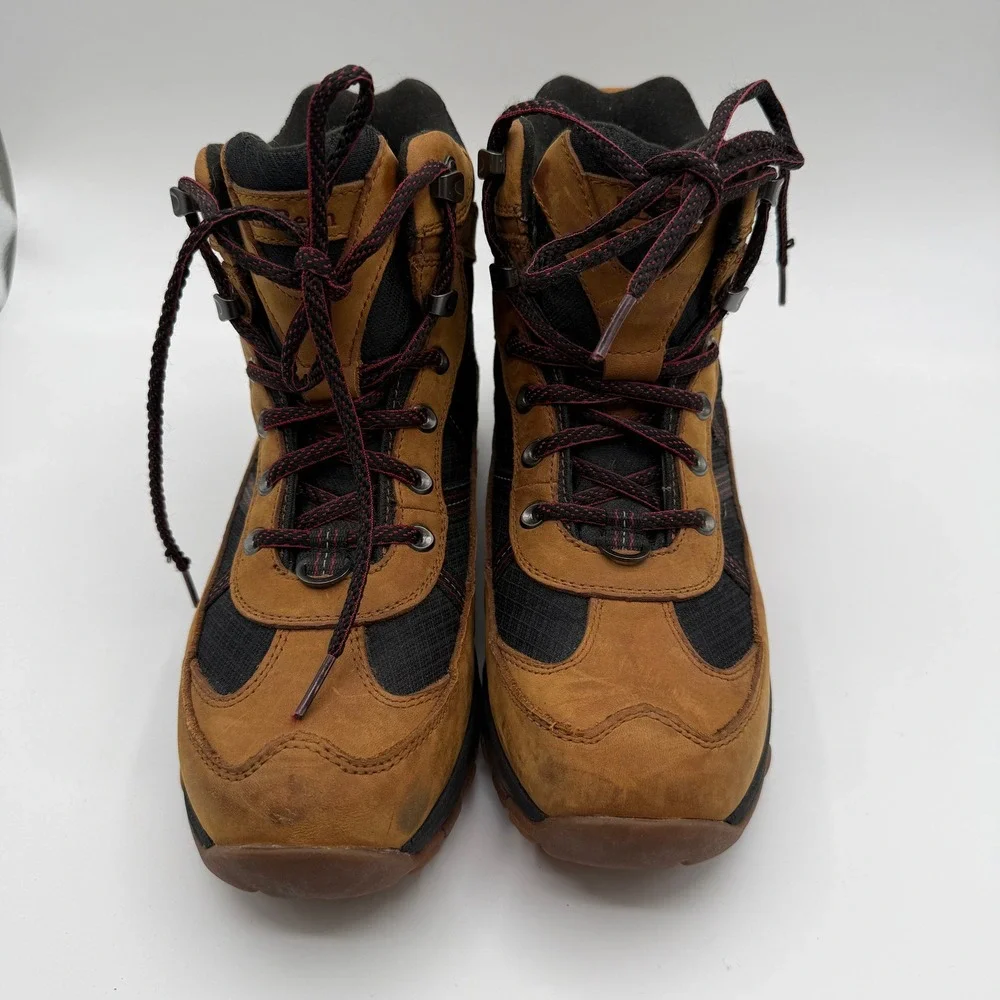 L.L. Bean Snow‎ Sneakers Mens 8 Brown Waterproof Insulated Hiking Winter Boots